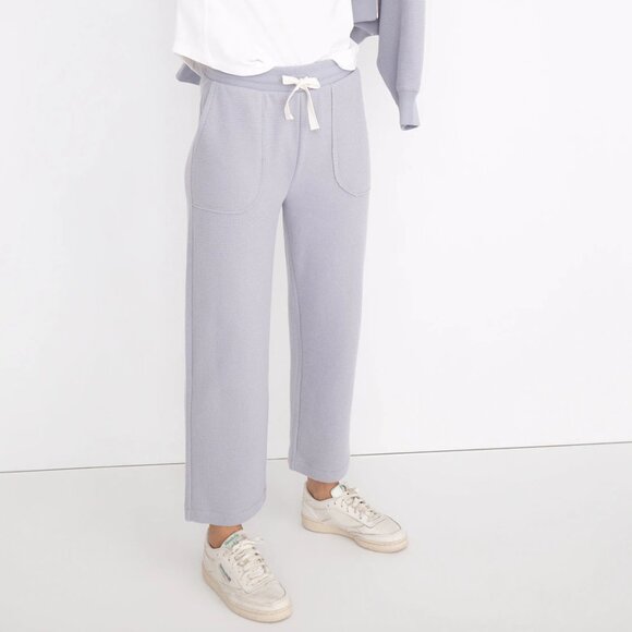 Madewell Pants - BRAND NEW | Madewell | Textured Waffle Straight Sweatpants | Lavender